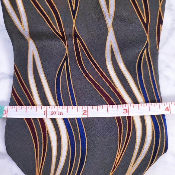Mid-Century Modern Silk Tie - Picture 4 of 4